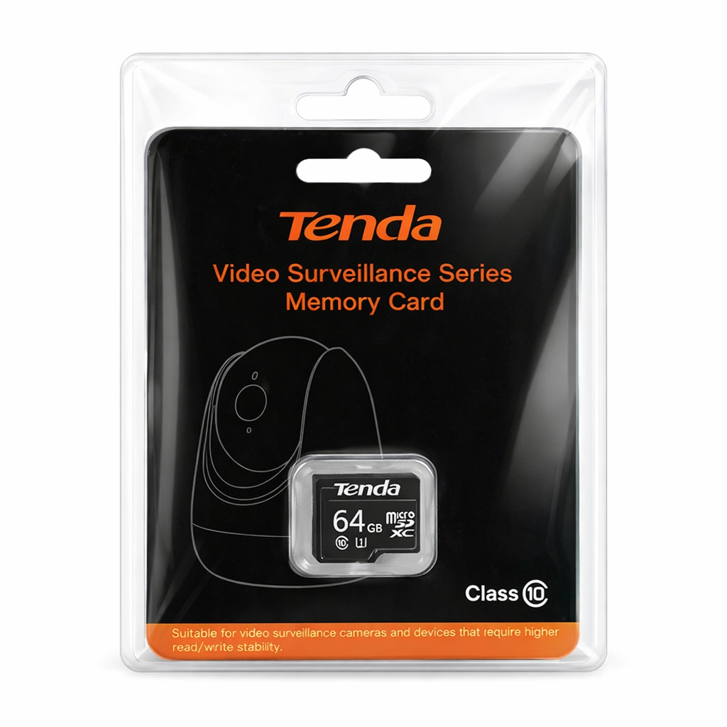 TENDA 64G MICROSD MEMORY CARD