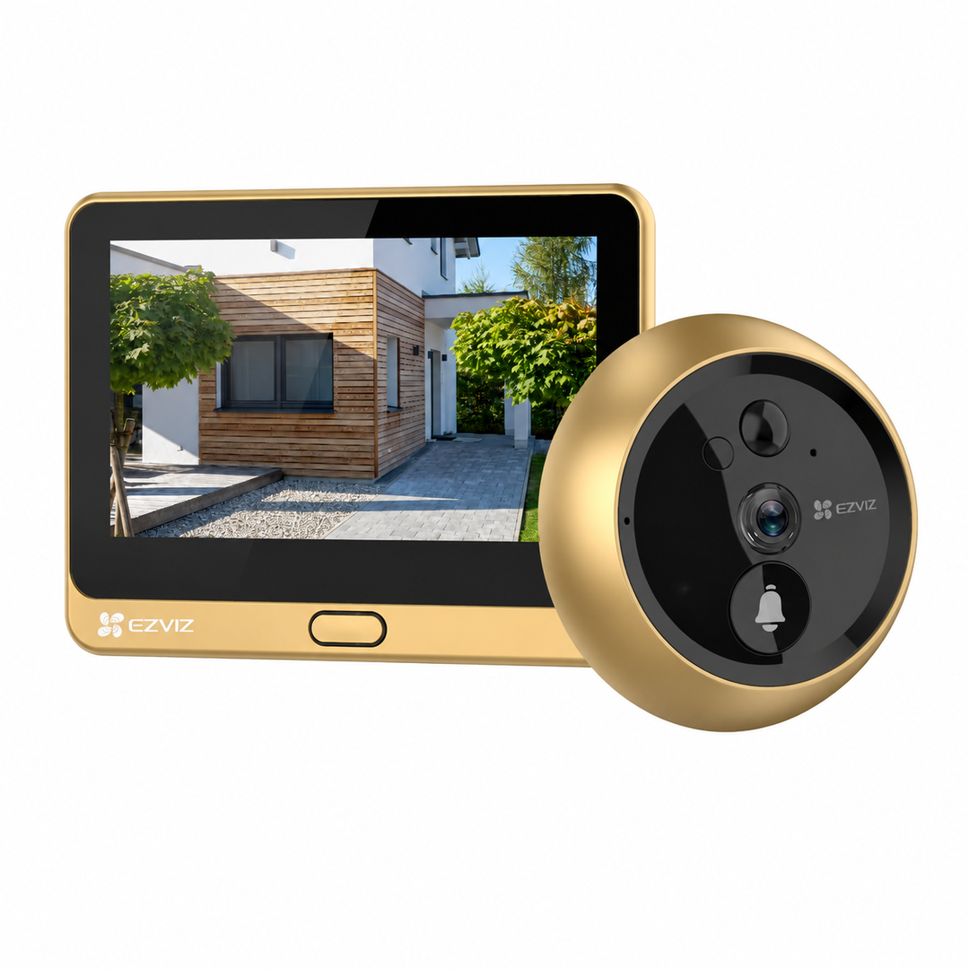 EZVIZ DP2C 1080P Wi-Fi Wire-Free Peephole Doorbell Camera