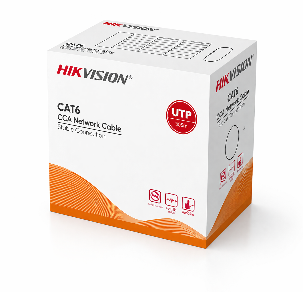 CABLE NETWORK HIKVISION DS-1LN6UU/CCA CAT6 305M