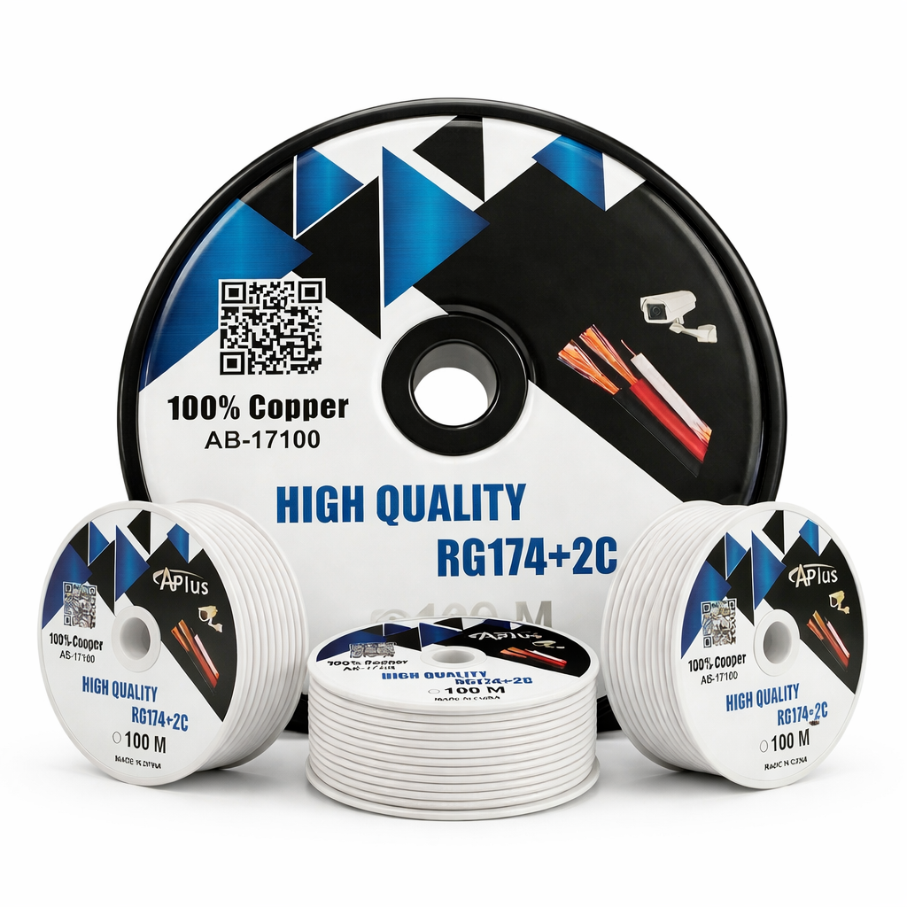 CABLE COAXIAL APLUS 100M RJ174