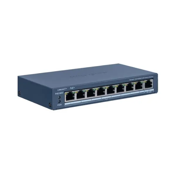 SWITCH HIKVISION DS-3E1309P/EI/M 8PORT+1 10/100 POE